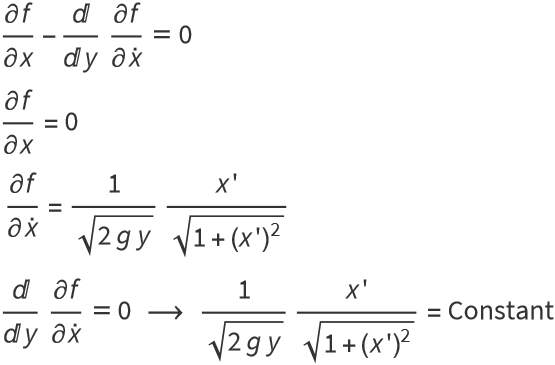Principle of Least Action with Derivation MathML_8.gif